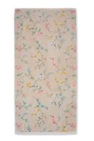 Pip Studio Pip Studio Douchelaken Les Fleurs Khaki 70x140