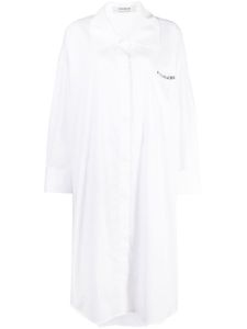 Kimhekim robe-chemise à manches longues - Blanc