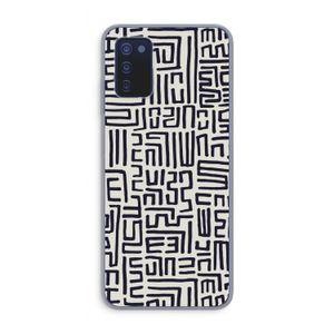 Moroccan Print: Samsung Galaxy A03s Transparant Hoesje