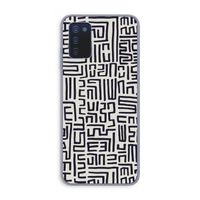 Moroccan Print: Samsung Galaxy A03s Transparant Hoesje