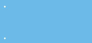 Kangaro 07070-03 Scheidingsstrook 2-gaats 105x240mm 180g RC Blauw