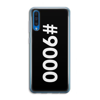 #9000: Samsung Galaxy A50 Transparant Hoesje