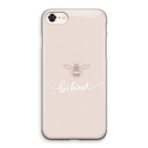 Be(e) kind: iPhone 8 Transparant Hoesje