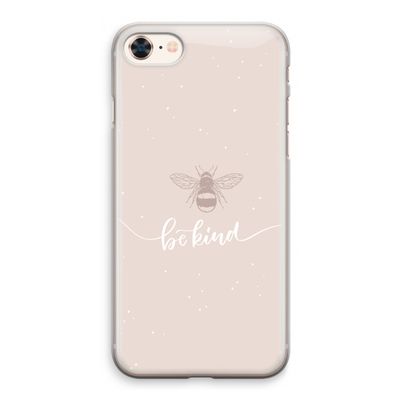 Be(e) kind: iPhone 8 Transparant Hoesje