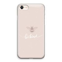 Be(e) kind: iPhone 8 Transparant Hoesje