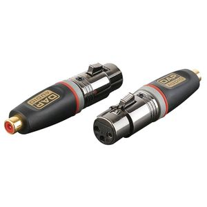 DAP Xcaliber XGA33 XLR female naar RCA female adapter