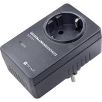 H-Tronic 1114790 Overspanningsbeveiliging tussenstekker Zwart