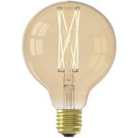 Leen Bakker - Calex LED-globelamp - Goudkleur - E27 - Glas - Goudkleurig - H14 Cm