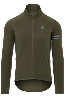 AGU Thermo Fietsshirt Lange Mouwen Essential Heren - Groen - XXXL