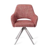 Jesper Home Yanai eetkamerstoel Berry Bars turn steel