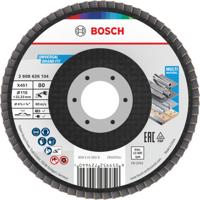 Bosch Accessoires X451 Lamellenschuurschijf | 115 x 22,23 mm | G80 | T27 - 2608626134