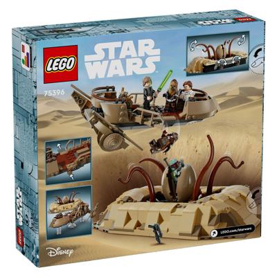 LEGO star wars 75396 desert skiff en sarlacc-kuil