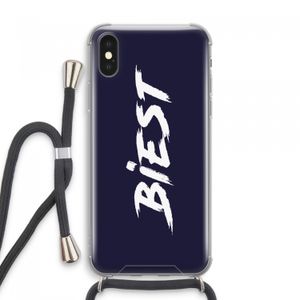 Biest: iPhone XS Max Transparant Hoesje met koord