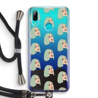 King Kylie: Huawei P Smart (2019) Transparant Hoesje met koord