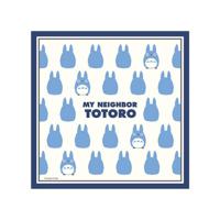 My Neighbor Totoro Handkerchief Totoro Silhouette Blue 43 x 43 cm