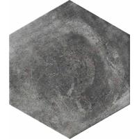 Cir Miami 1063331 VLtegel 6-kant 240X277 Pitch Black 10mm Mat R10