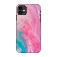 Roze explosie: Volledig geprint iPhone 11 Hoesje