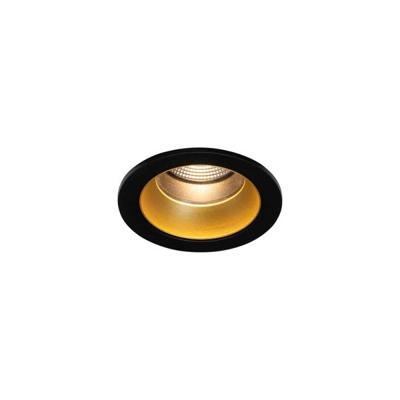 Key Light Alpha R Inbouwspot - Zwart Goud