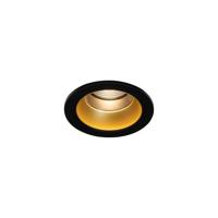 Key Light Alpha R Inbouwspot - Zwart Goud