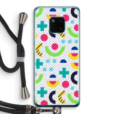 8-bit N°1: Huawei Mate 20 Pro Transparant Hoesje met koord