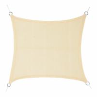 Zonnetent Faura Beige 3,6 x 3,6 m Vierkant