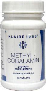 Klaire Labs Methyl cobalamine (60 tab)