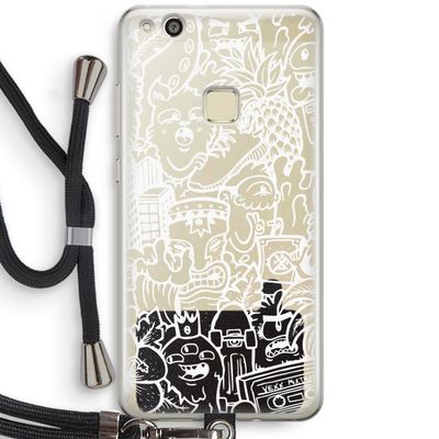 Vexx Mixtape #2: Huawei Ascend P10 Lite Transparant Hoesje met koord