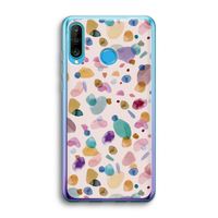 Terrazzo Memphis Pink: Huawei P30 Lite Transparant Hoesje