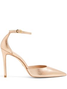 Stuart Weitzman escarpins Stuart 85 mm en cuir - Or