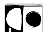 Pepa Lani Family Planner 2026 Zwart Wit Stenen