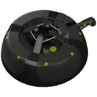 F-H-S International R300 Pro Nature 3 Kerstboomstandaard Hoogte boom (max.) 3 m Kabeltechniek met voetpedaal Waterpeilaanduiding