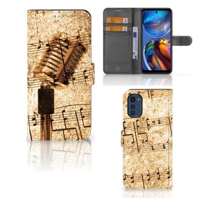 Motorola Moto E32 | Moto E32s | Telefoonhoesje met foto | Bladmuziek