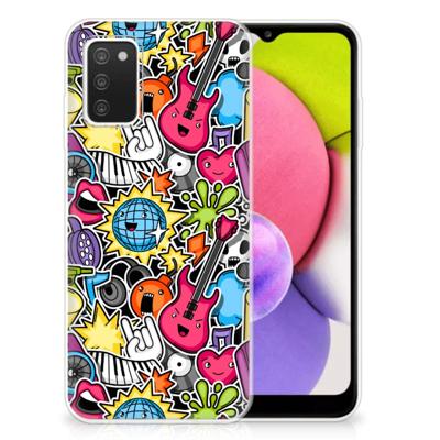 Samsung Galaxy A03S | Sillicone Back Cover | Punk Rock Samsung Galaxy A03S | Sillicone Back Cover | Punk Rock