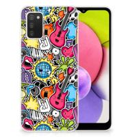 Samsung Galaxy A03S | Sillicone Back Cover | Punk Rock