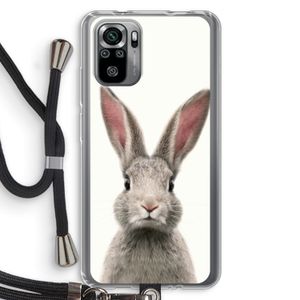 Daisy: Xiaomi Redmi Note 10S Transparant Hoesje met koord