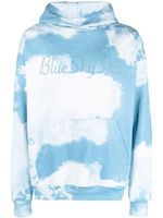 BLUE SKY INN hoodie à logo brodé - Bleu