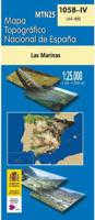 Topografische kaart 1058-IV Las Marinas | CNIG - Instituto Geográfico Nacional Topografische kaart 1058-IV Las Marinas | CNIG - Instituto Geográfico Nacional