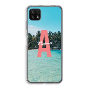 Pacific Dream: Samsung Galaxy A22 5G Transparant Hoesje