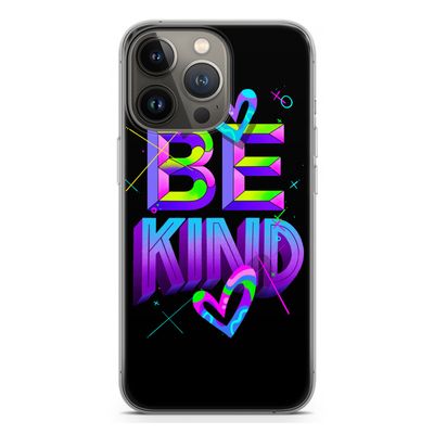 Be Kind: iPhone 13 Pro Transparant Hoesje