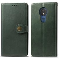 Retro effen kleur lederen gesp mobiele telefoon bescherming lederen draagtas met Lanyard & fotolijstjes & kaartsleuf & portemonnee & beugel functie vo