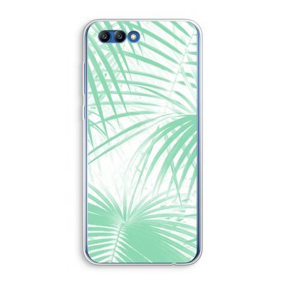 Palmbladeren: Honor 10 Transparant Hoesje