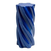 &k amsterdam Pillar Marshmallow Bijzettafel H 55 cm - Blauw - thumbnail