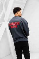 Fearless Blood Crew Sweater Heren Zwart - Maat M - Kleur: Zwart | Soccerfanshop