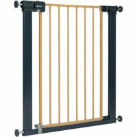 Veiligheidsbarrière Safety 1st Easy Close Bruin Zwart 73-80 cm