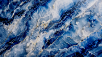 Donkerblauw marmeren vinyl tapijt