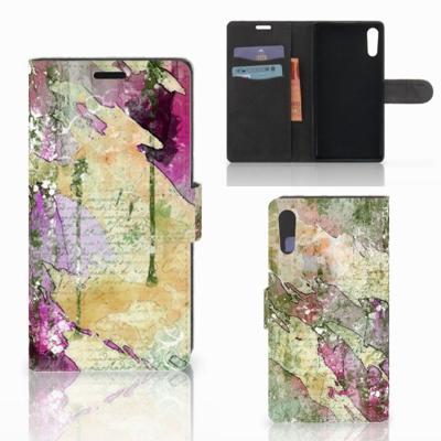 Hoesje Sony Xperia XZ | Sony Xperia XZs Letter Painting Hoesje Sony Xperia XZ | Sony Xperia XZs Letter Painting