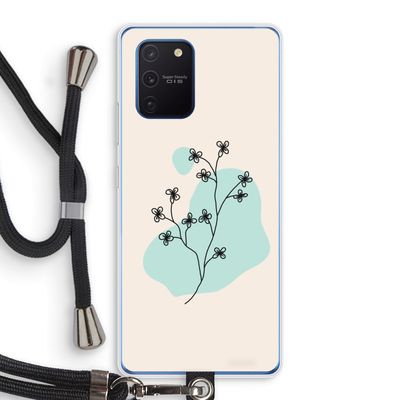 Love your petals: Samsung Galaxy Note 10 Lite Transparant Hoesje met koord