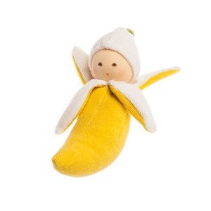 Rammelaar popje "banaan" Maat: