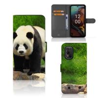 Nokia XR21 | Telefoonhoesje | Met pasjeshouder | Panda