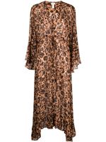 Evarae robe-caftan Arna - Marron